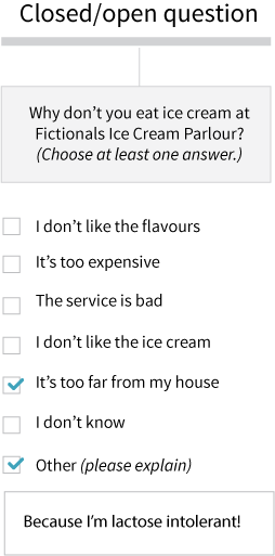 Closed/Open Question
